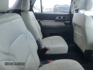 2017 Ford Explorer Platinum with VIN 1FM5K8HT1HGD78629, listed as a Copart auction lot 60538845 with 78,722 mi miles and Salvage title. Bid and sale history available at DreamBid. Image 10.