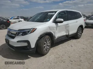 2021 Honda Pilot EX z VIN 5FNYF5H39MB016699, wystawiony jako Copart lot #49529285 z przebiegiem 31 738 mil mil oraz Szkoda całkowita • Salvage title. Historia ofert i sprzedaży dostępna na DreamBid. Obrazek 1.