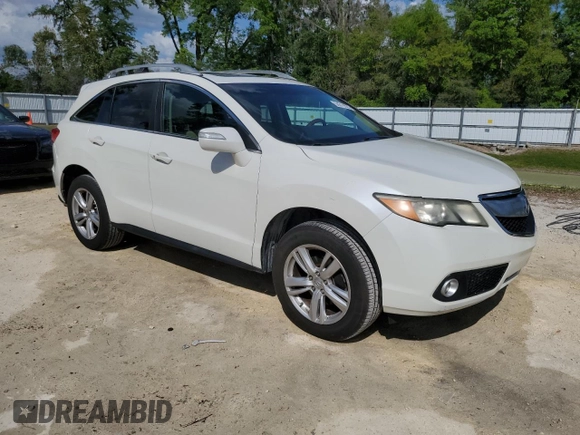 2014 Acura RDX Tech Pkg with VIN 5J8TB4H56EL020761, listed as a Copart auction lot 50519535 with 161,277 mi miles and Salvage Title. Bid and sale history available at carsss.com. Image 4.