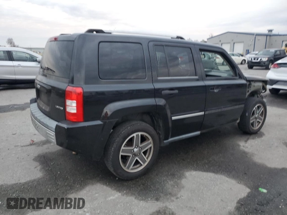 2008 Jeep Patriot Limited with VIN 1J8FT48W48D784052, listed as a Copart auction lot 84466004 with 124,667 mi miles and Salvage Title. Bid and sale history available at DreamBid. Image 3.