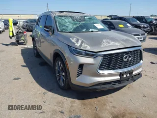 2024 Infiniti QX60 Luxe с VIN 5N1DL1FR6RC344203, выставлен на аукционе IAAI как лот 41843681 с пробегом 10 358 миль миль и . История ставок и продаж доступна на DreamBid. Изображение 1.