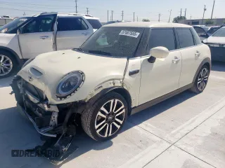 2022 MINI Hardtop 4 Door Cooper S with VIN WMW53DK00N2R99567, listed as a Copart auction lot 57487555 with 56,171 mi miles and Salvage title. Bid and sale history available at DreamBid. Image 1.