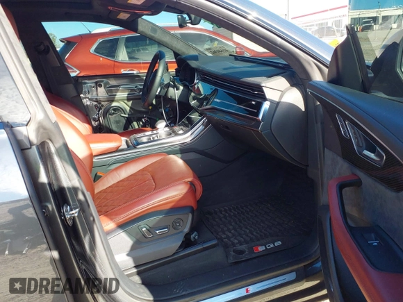 2022 Audi SQ8 Premium Plus with VIN WA1AWBF19ND025861, listed as a IAAI auction lot 41640362 with 36,594 mi miles and . Bid and sale history available at DreamBid. Image 5.