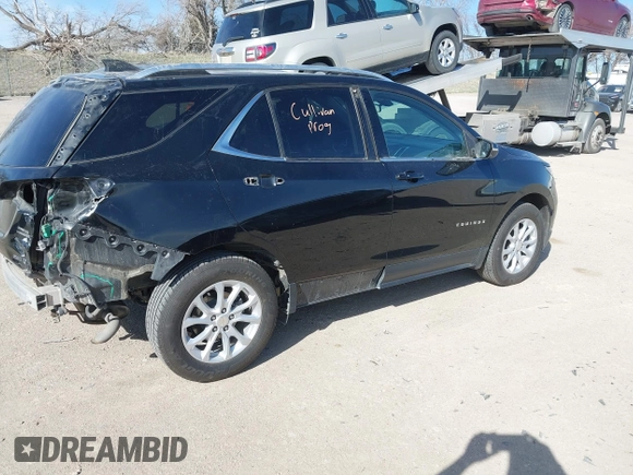 2019 Chevrolet Equinox LT with VIN 3GNAXUEV0KL196305, listed as a IAAI auction lot 41918613 with 66,146 mi miles and . Bid and sale history available at DreamBid. Image 4.