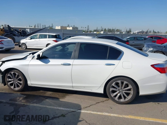 2014 Honda Accord Sedan Sport with VIN 1HGCR2F54EA260387, listed as a IAAI auction lot 42004253 with 79,200 mi miles. Bid and sale history available at carsss.com. Image 15.