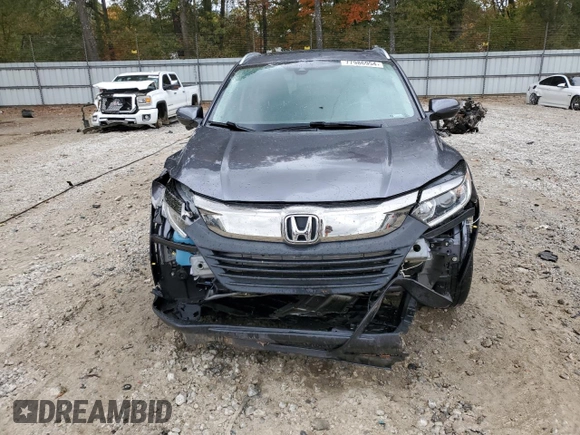 2021 Honda HR-V EX-L with VIN 3CZRU5H79MM729251, listed as a Copart auction lot 77986954 with 58,007 mi miles and Salvage Title. Bid and sale history available at carsss.com. Image 5.
