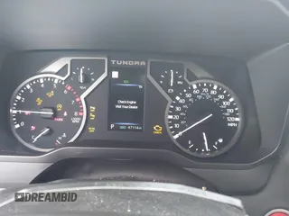 2022 Toyota Tundra Limited with VIN 5TFJA5AB5NX010780, listed as a IAAI auction lot 42446780 with 47,114 mi miles and . Bid and sale history available at DreamBid. Image 7.