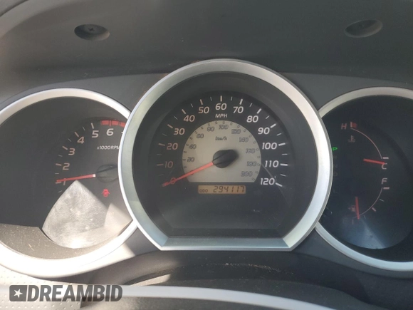 2005 Toyota Tacoma PreRunner with VIN 5TEJU62N15Z085684, listed as a Copart auction lot 46368465 with 294,117 mi miles and Clean Title. Bid and sale history available at carsss.com. Image 9.