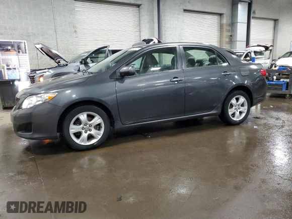 2009 Toyota Corolla with VIN 1NXBU40E49Z019376, listed as a Copart auction lot 46895925 with 91,989 mi miles and Salvage Title. Bid and sale history available at carsss.com. Image 1.