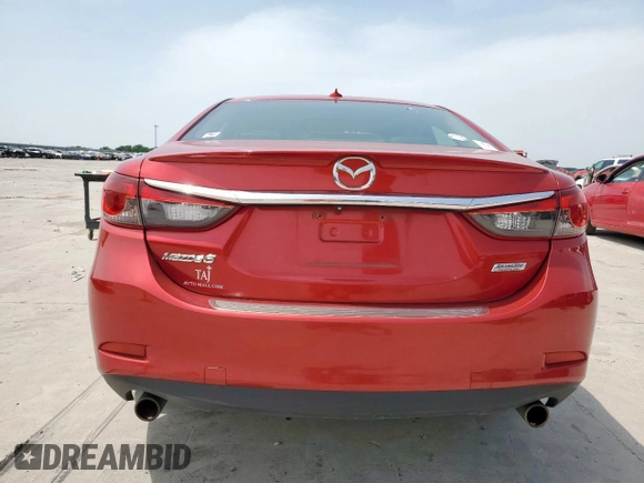 2014 Mazda 6 i Grand Touring с VIN JM1GJ1W61E1137267, выставлен на аукционе Copart как лот 57243225 с пробегом 51 939 миль миль и Списание • Salvage title. История ставок и продаж доступна на DreamBid. Изображение 6.