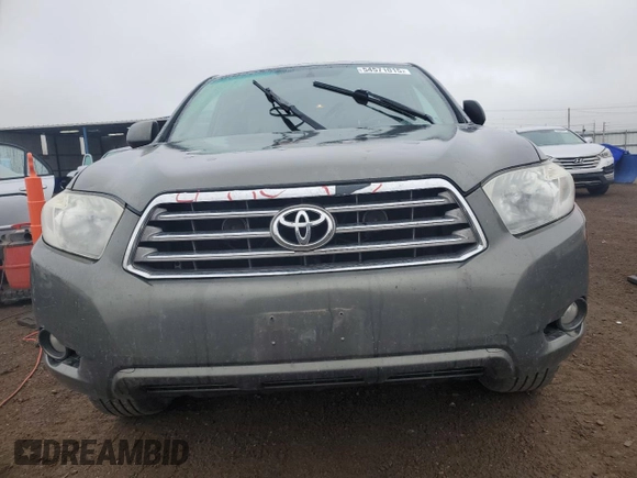 2010 Toyota Highlander Limited with VIN 5TDDK3EH1AS036418, listed as a Copart auction lot 54571015 with 134,409 mi miles and Salvage title. Bid and sale history available at DreamBid. Image 5.