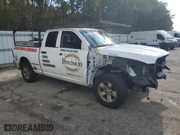 2021 Ram 1500 Classic Tradesman with VIN 1C6RR6FT8MS547875, listed as a Copart auction lot 80440334 with 137,585 mi miles and Salvage Title. Bid and sale history available at carsss.com. Image 4.