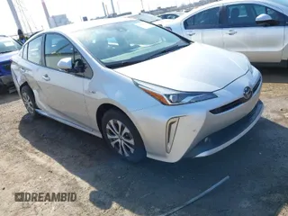 2019 Toyota Prius LE with VIN JTDL9RFU4K3010601, listed as a IAAI auction lot 41763901 with 62,560 mi miles and . Bid and sale history available at DreamBid. Image 1.