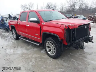 2018 GMC Sierra 1500 SLT with VIN 3GTU2NEC7JG444615, listed as a IAAI auction lot 41097447 with 151,571 mi miles. Bid and sale history available at carsss.com. Image 1.
