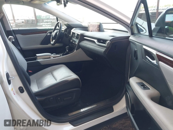 2018 Lexus RX with VIN JTJGZKCA3J2004499, listed as a IAAI auction lot 42019698 with 53,674 mi miles. Bid and sale history available at carsss.com. Image 5.