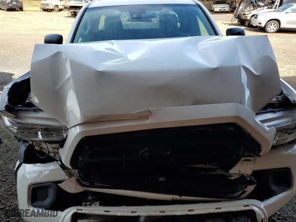 2022 Toyota Tacoma 4WD SR with VIN 3TYSX5EN6NT010529, listed as a Copart auction lot 82583684 with 12,675 mi miles and Salvage Title. Bid and sale history available at carsss.com. Image 11.