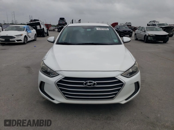 2017 Hyundai Elantra SE with VIN 5NPD84LF4HH115698, listed as a Copart auction lot 51872295 with 53,587 mi miles and Salvage Title. Bid and sale history available at DreamBid. Image 5.