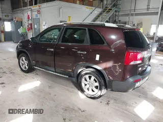 2012 Kia Sorento LX with VIN 5XYKTCA66CG264679, listed as a IAAI auction lot 41742682 with 161,781 mi miles. Bid and sale history available at carsss.com. Image 3.
