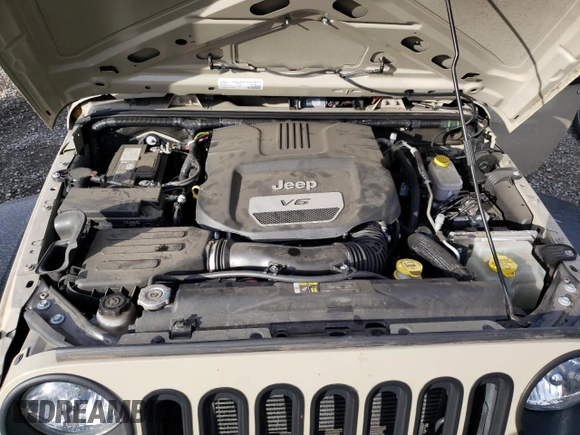 2017 Jeep Wrangler Willys Wheeler with VIN 1C4AJWAG8HL604146, listed as a Copart auction lot 79485174 with 24,888 mi miles and Salvage Title. Bid and sale history available at DreamBid. Image 11.