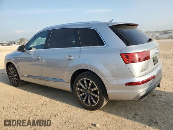 2017 Audi Q7 Premium Plus with VIN WA1LAAF70HD002088, listed as a Copart auction lot 51954345 with 142,387 mi miles and Clean Title. Bid and sale history available at carsss.com. Image 2.