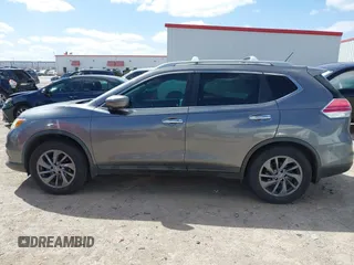 2016 Nissan Rogue SV with VIN 5N1AT2MTXGC874078, listed as a IAAI auction lot 41838624 with 140,561 mi miles. Bid and sale history available at carsss.com. Image 14.