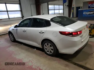 2018 Kia Optima LX with VIN KNAGT4L35J5216351, listed as a Copart auction lot 50174385 with 50,774 mi miles and Salvage Title. Bid and sale history available at DreamBid. Image 2.