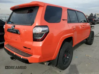 2023 Toyota 4Runner TRD Pro with VIN JTELU5JR4P6140079, listed as a Copart auction lot 42431125 with 22,979 mi miles and Salvage title. Bid and sale history available at DreamBid. Image 3.