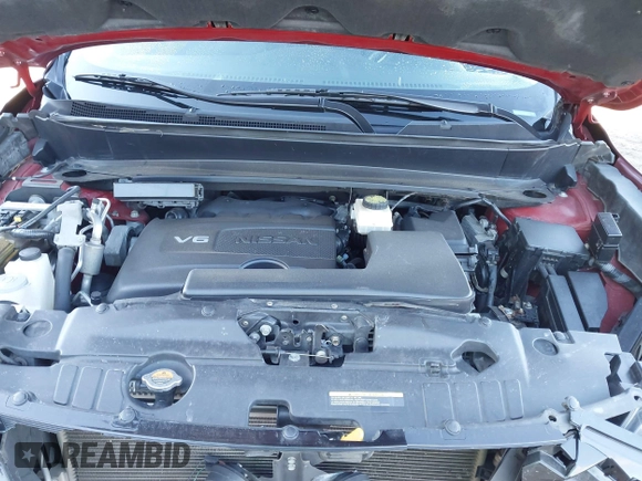2017 Nissan Pathfinder SV with VIN 5N1DR2MM2HC653564, listed as a IAAI auction lot 40939356 with 176,168 mi miles. Bid and sale history available at carsss.com. Image 10.