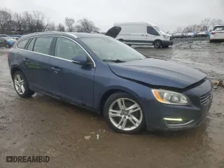 2015 Volvo V60 T5 Drive-E Premier with VIN YV140MEK9F1233763, listed as a Copart auction lot 45242415 with 97,916 mi miles and Salvage Title. Bid and sale history available at carsss.com. Image 4.