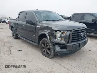 2015 Ford F-150 XL with VIN 1FTEW1CG6FFD03017, listed as a IAAI auction lot 41748415 with 132,241 mi miles. Bid and sale history available at carsss.com. Image 1.