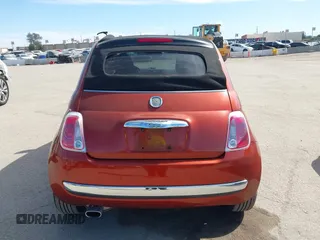 2012 FIAT 500 Gucci with VIN 3C3CFFER8CT370548, listed as a IAAI auction lot 42028846 with 74,091 mi miles. Bid and sale history available at carsss.com. Image 16.