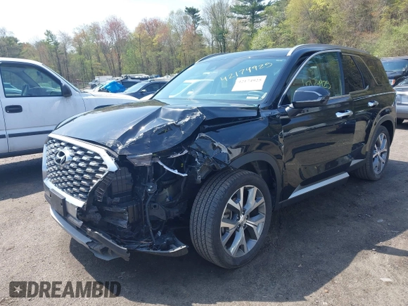 2020 Hyundai Palisade SEL with VIN KM8R4DHE0LU168653, listed as a IAAI auction lot 42174925 with 68,980 mi miles and . Bid and sale history available at DreamBid. Image 2.