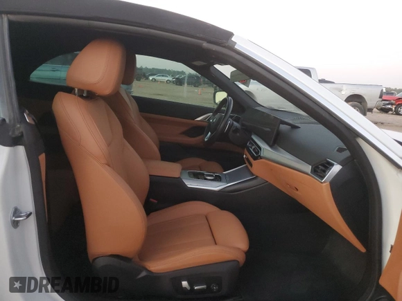 2024 BMW 4 Series 430i with VIN WBA23AT04RCP28351, listed as a Copart auction lot 83340604 with Not provided miles and Salvage title. Bid and sale history available at DreamBid. Image 10.