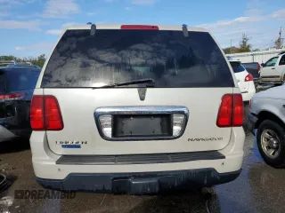 2006 Lincoln Navigator Luxury with VIN 5LMFU27546LJ15292, listed as a Copart auction lot 80434624 with 0 mi miles and Salvage Title. Bid and sale history available at carsss.com. Image 6.