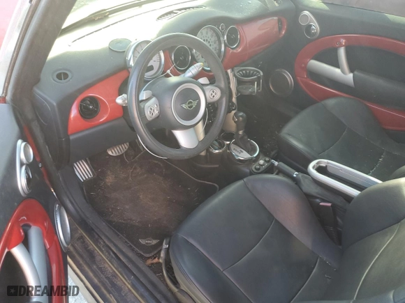 2008 MINI Cooper Convertible S with VIN WMWRH33558TL96443, listed as a Copart auction lot 75103604 with 0 mi miles and Salvage Title. Bid and sale history available at carsss.com. Image 8.