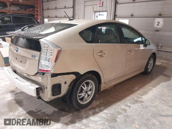2010 Toyota Prius Four with VIN JTDKN3DUXA1114687, listed as a IAAI auction lot 42129183 with 162,287 mi miles and . Bid and sale history available at DreamBid. Image 4.