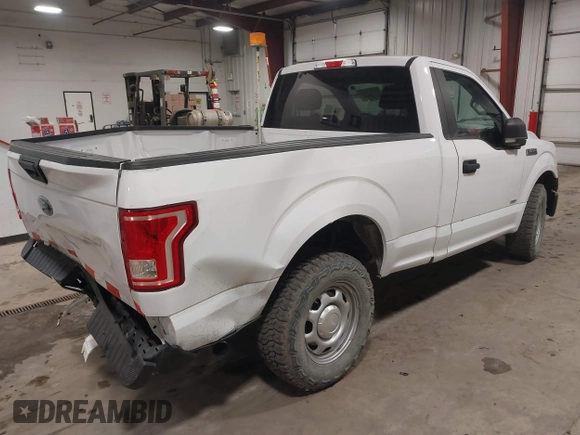 2016 Ford F-150 XL with VIN 1FTMF1CP5GKF21390, listed as a IAAI auction lot 41614909 with 114,344 mi miles. Bid and sale history available at carsss.com. Image 4.