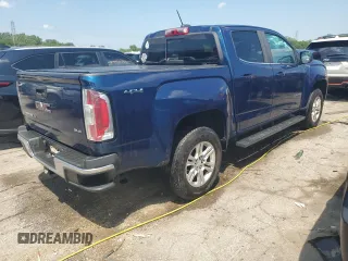 2020 GMC Canyon 4WD SLE with VIN 1GTG6CEN6L1154424, listed as a Copart auction lot 62439064 with 86,739 mi miles and Salvage Title. Bid and sale history available at carsss.com. Image 3.
