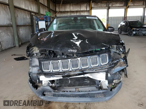 2019 Jeep Compass Sport with VIN 3C4NJCAB8KT622274, listed as a Copart auction lot 55503185 with 36,083 mi miles and Clean title. Bid and sale history available at DreamBid. Image 5.
