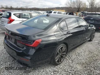 2022 BMW 7 Series with VIN WBA7U6C06NCK59421, listed as a Copart auction lot 80159874 with 24,033 mi miles and Salvage title. Bid and sale history available at DreamBid. Image 3.