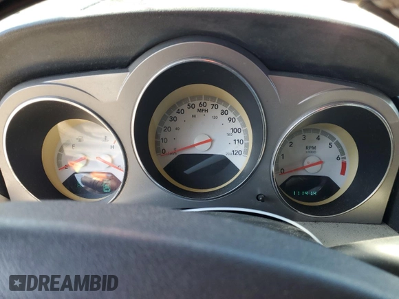 2008 Dodge Avenger R/T with VIN 1B3LC76M48N650408, listed as a Copart auction lot 50935295 with 111,414 mi miles and Salvage Title. Bid and sale history available at DreamBid. Image 9.