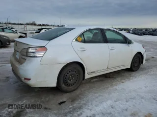 2010 Lexus HS 250h with VIN JTHBB1BA4A2004412, listed as a Copart auction lot 46927045 with 289,858 mi miles and Salvage Title. Bid and sale history available at DreamBid. Image 3.