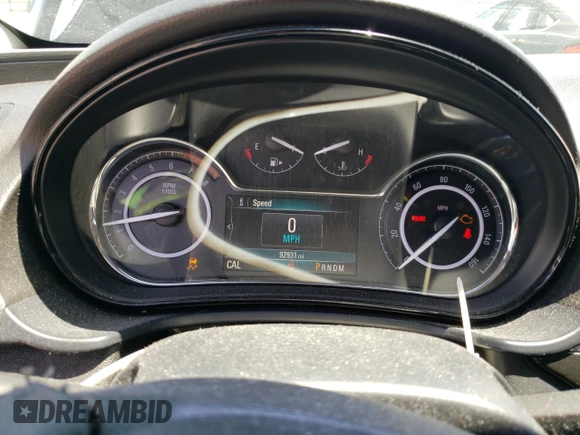 2015 Buick Regal Premium I with VIN 2G4GP5EX8F9257494, listed as a Copart auction lot 65722695 with 92,931 mi miles and Clean title. Bid and sale history available at DreamBid. Image 9.