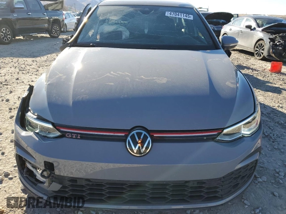 2024 Volkswagen GTI SE с VIN WVWRA7CD3RW130957, выставлен на аукционе Copart как лот 47041145 с пробегом 9 126 миль миль и Списание • Salvage title. История ставок и продаж доступна на DreamBid. Изображение 5.