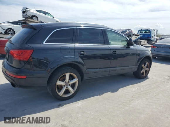 2013 Audi Q7 3.0T S line Prestige with VIN WA1DGAFE8DD003386, listed as a Copart auction lot 50720255 with 0 mi miles and Clean Title. Bid and sale history available at carsss.com. Image 3.
