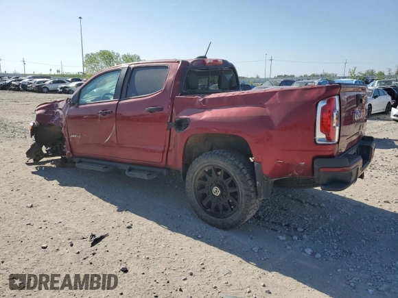 2022 GMC Canyon 4WD AT4 z VIN 1GTG6FEN9N1111989, wystawiony jako Copart lot #52967635 z przebiegiem 39 389 mil mil oraz Szkoda całkowita • Salvage title. Historia ofert i sprzedaży dostępna na DreamBid. Obrazek 2.