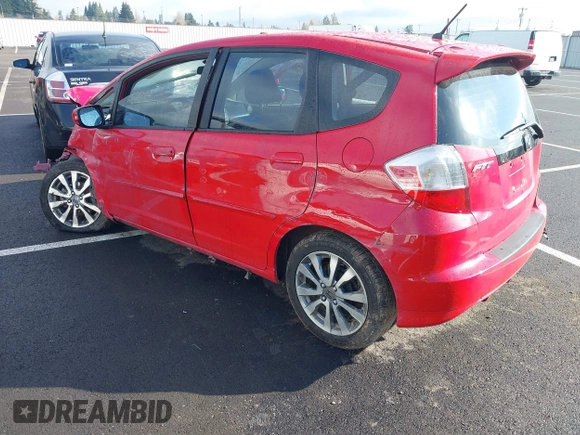 2012 Honda Fit Sport with VIN JHMGE8H59CC021056, listed as a IAAI auction lot 41916405 with 1 mi miles. Bid and sale history available at carsss.com. Image 3.