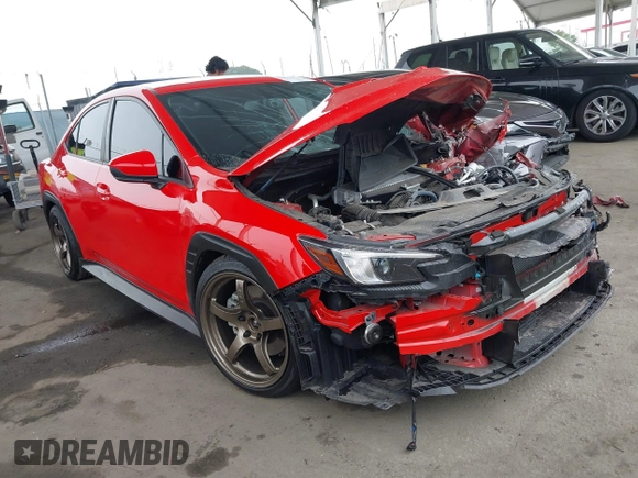 2022 Subaru WRX Premium z VIN JF1VBAF68N9026422, wystawiony jako IAAI lot #42418514 z przebiegiem 22 297 mil mil oraz . Historia ofert i sprzedaży dostępna na DreamBid. Obrazek 1.