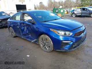 2021 Kia Forte GT-Line z VIN 3KPF34AD2ME365349, wystawiony jako IAAI lot #42036456 z przebiegiem 60 412 mil mil oraz . Historia ofert i sprzedaży dostępna na DreamBid. Obrazek 1.