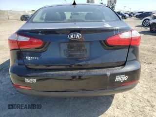 2016 Kia Forte LX with VIN KNAFK4A62G5609602, listed as a Copart auction lot 50084065 with 69,066 mi miles and Salvage Title. Bid and sale history available at carsss.com. Image 6.